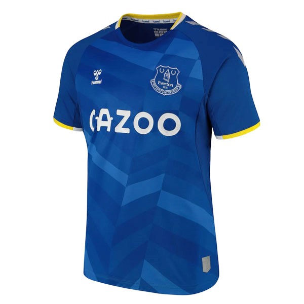 Camiseta Everton 1ª Kit 2021 2022 Azul
